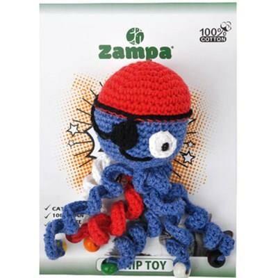 Zampa Örgü Ahtapot Kedi Oyuncağı