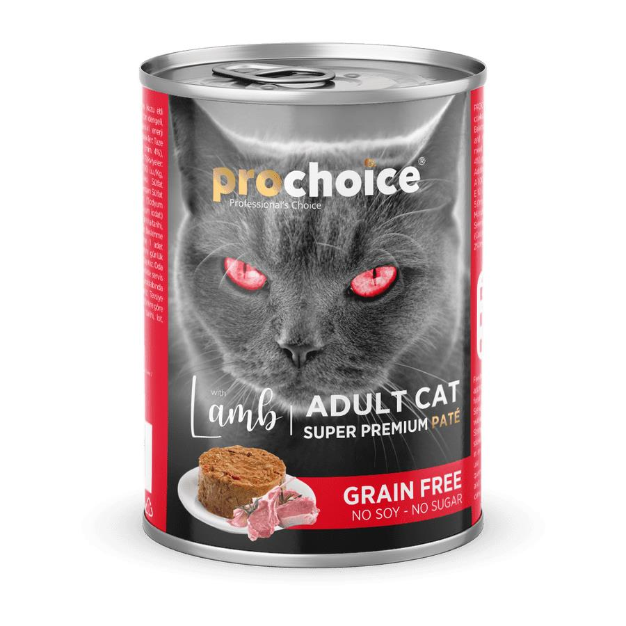 ProChoice Kuzulu Yetişkin Kedi Konservesi 400gr