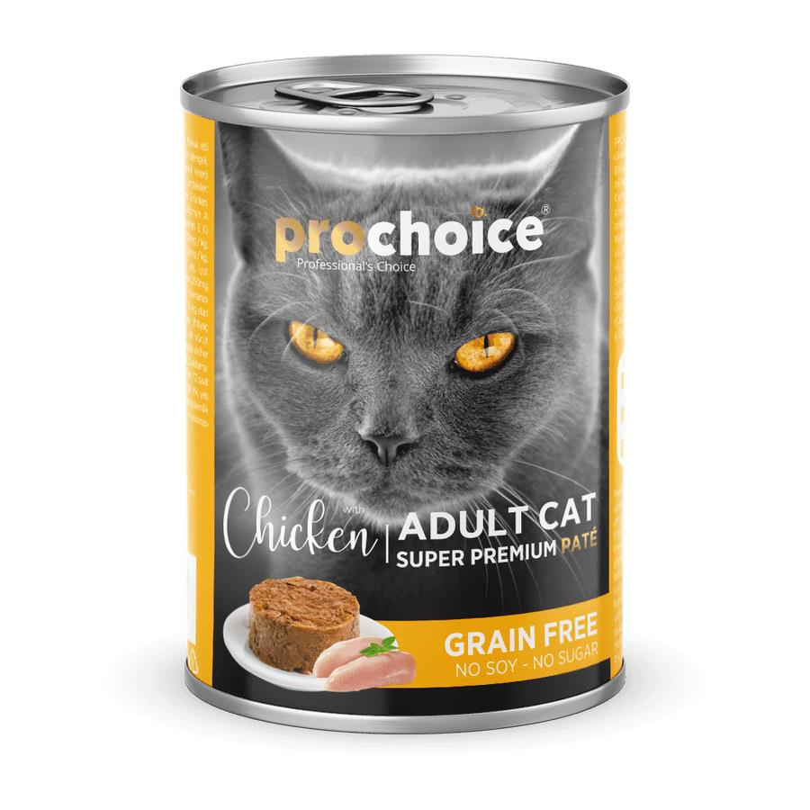 ProChoice Tavuklu Yetişkin Kedi Konservesi 400gr