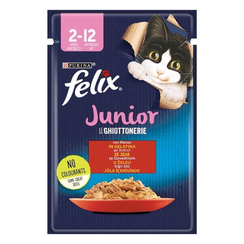 FELIX JUNIOR AGAIL GiJ Beef 85gr