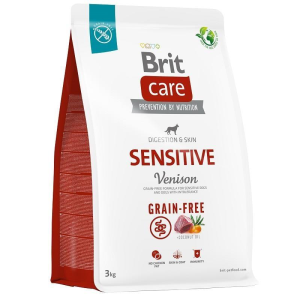 BRIT CARE DOG GRAIN FREE SENSITIVE VENISON 3KG