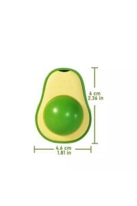 Avokado Tasarımlı Kedi Yalama Oyun Topu