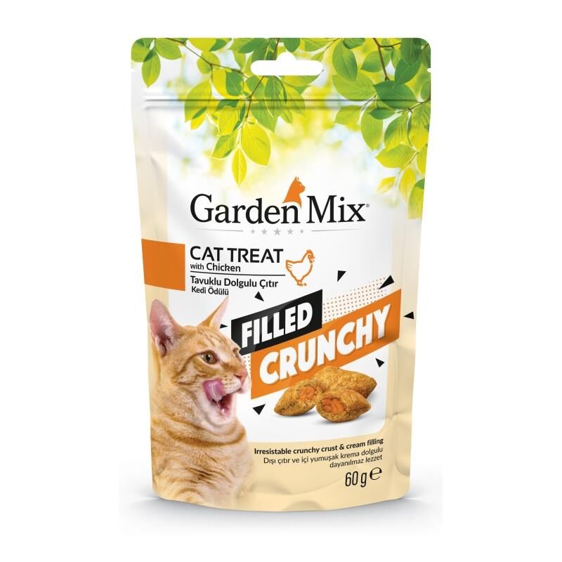 GardenMix Tavuklu İçi Dolgulu Kedi Ödülü 60gr