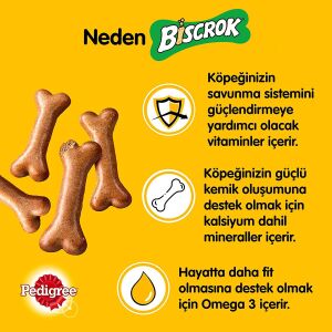 Pedigree Biscrok Köpek Ödül Bisküvisi 500gr