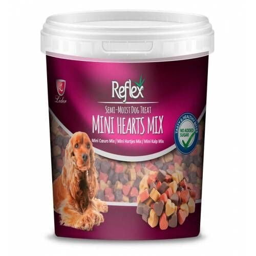 SEMI-MOIST ÖDÜL MAMASI / MİNİ KALP MIX 500 GR