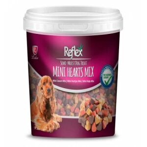 SEMI-MOIST ÖDÜL MAMASI / MİNİ KALP MIX 500 GR
