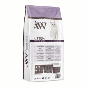 Animal World Kitten Tavuklu, Balıklı ve Karidesli Yavru Kedi Maması 15kg
