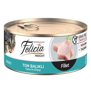 Felicia Fileto Ton Balıklı Tahılsız Yetişkin Kedi Konservesi 85gr