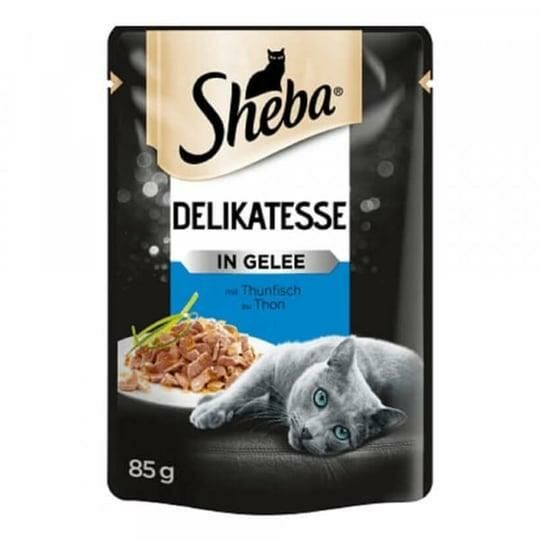 Sheba Delikatesse Pouch Ton balıklı Jöleli Yaş Kedi Maması 85gr