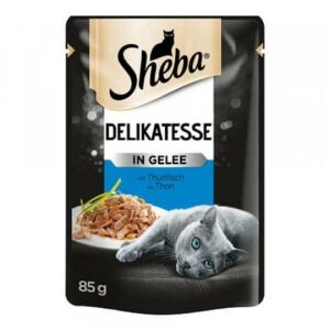 Sheba Delikatesse Pouch Ton balıklı Jöleli Yaş Kedi Maması 85gr