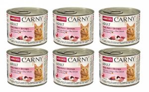 Animonda Carny Hindi Etli Karidesli Kedi Konservesi 6x200gr (6'lı)