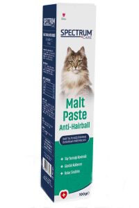 Spectrum Care Anti-Hairball Kedi Tüy Yumağı Önlemeyi Destekleyen Malt Macunu 100gr