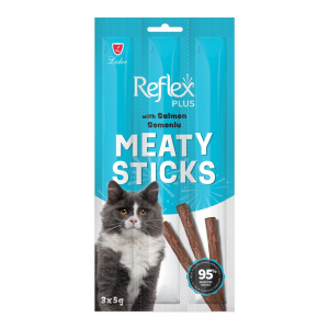Reflex Plus Stick Somonlu Kedi Ödül Çubuğu 3x5gr