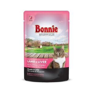 BONNIE KONSERVE POUCH CİĞER 85GR