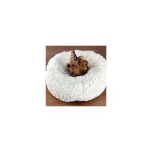 PONCHIK PELUŞ YUVARLAK     YATAK VR06-BORDO MEDIUM