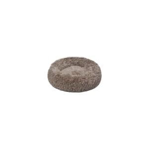 PONCHIK PELUŞ YUVARLAK  YATAK VR03 VİZON BEJ SMALL