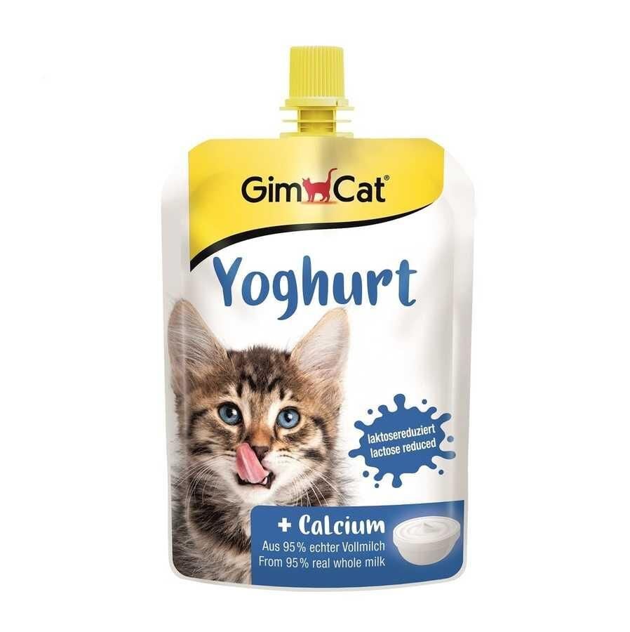 GimCat Kalsiyum İlaveli Kedi Ödül Yoğurdu 150gr