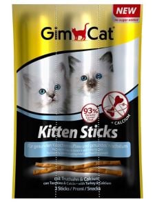 GIMCAT KEDİ ÖDÜL ÇUBUĞU STICKS KITTEN HİNDİ 3x3GR