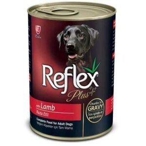 Reflex Plus Kuzulu Parça Etli Köpek Konservesi 400gr