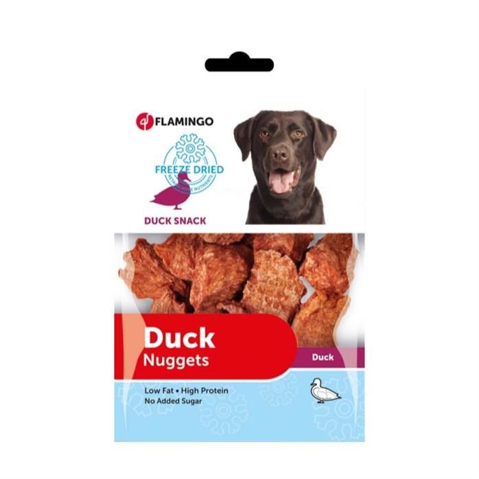 Flamingo Dondurulmuş Nugget Ördek Köpek Ödülü 70gr