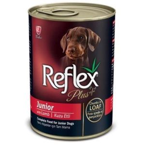 Reflex Plus Kuzu Etli Yavru Köpek Konservesi 400gr