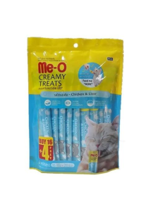 Me-O Creamy Tavuk & Ciğer Kedi Ödülü 20x15gr