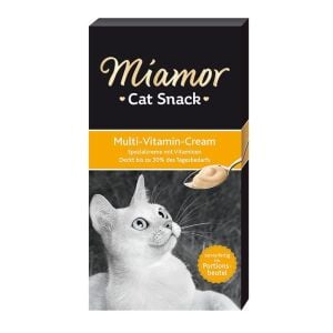 Miamor Cream Multi Vitamin Kedi Ödülü 6x15gr