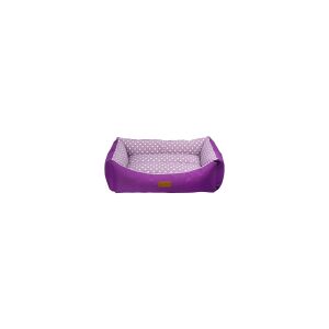 TARTE DİKDÖRTGEN YATAK  VR03 LİLA BENEKLİ LARGE