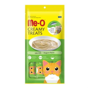 Me-O Creamy Treats Mavi Yüzgeçli Orkinos Sıvı Kedi Ödülü 4x15gr