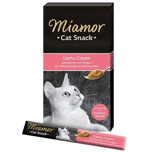 Miamor Cream Lachs Somonlu Kedi Ödülü 6x15gr