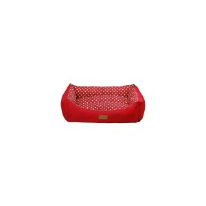TARTE DİKDÖRTGEN YATAK VR01 KIRMIZI BENEKLİ LARGE
