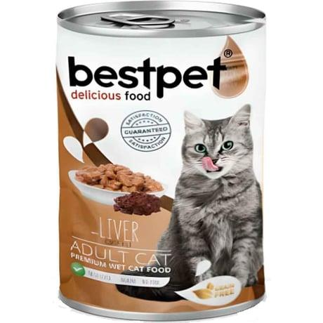 BESTPET CAT WITH CHICKEN LIVER IN GRAVY 400GR