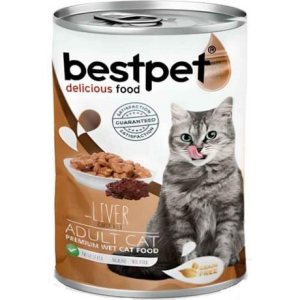 BESTPET CAT WITH CHICKEN LIVER IN GRAVY 400GR