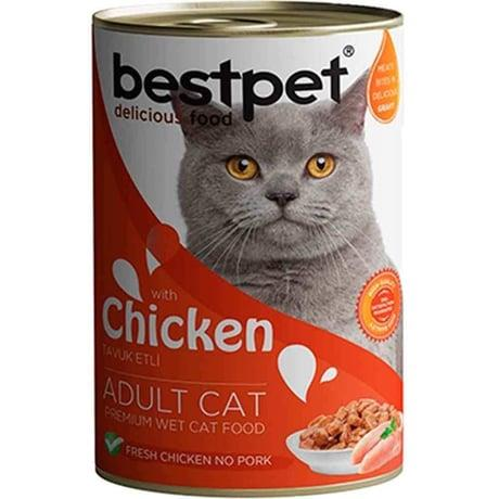 BESTPET CAT WITH CHICKEN IN GRAVY 400GR