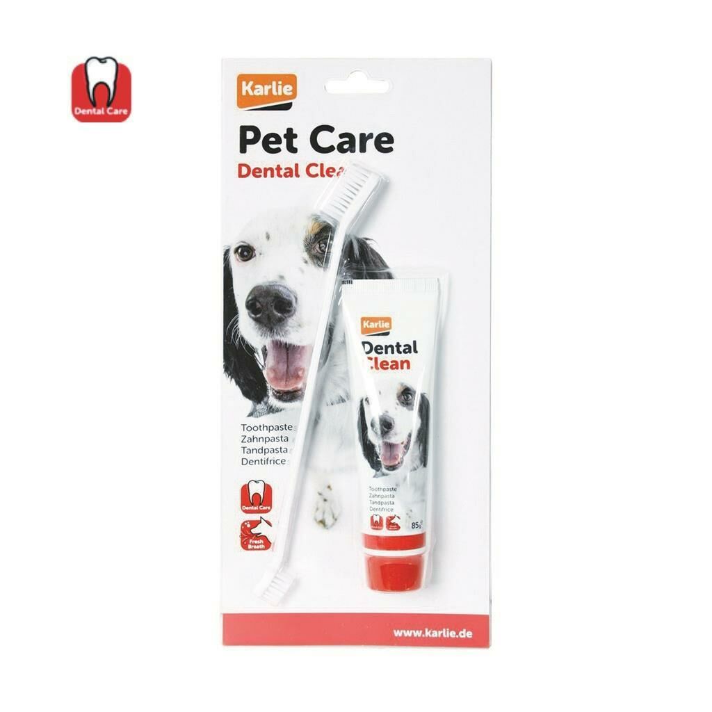 Karlie Köpek Diş Fırçası ve Macunu 85gr