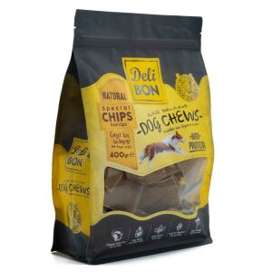 Delibon Deri Cips Torba Naturel 400gr