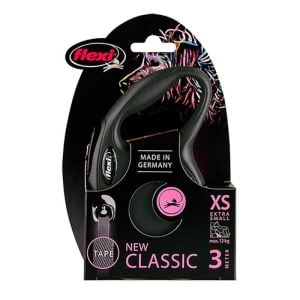 FLEXI NEW CLASSIC 3M SERIT XS SIYAH