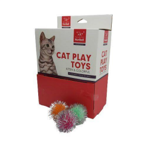 Nunbell Kedi Oyuncağı Simli Top Tekli