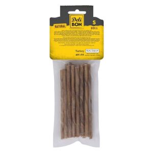 Delibon Deri Burgu Çubuk İnce Boy 20Li Paket Naturel