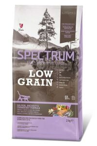 Spectrum Low Grain Somonlu Hamsili Kızılcıklı Kısırlaştırılmış Kedi Maması 2kg
