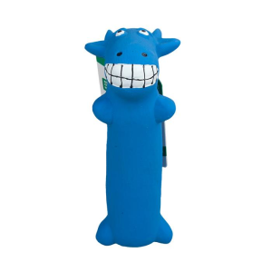 Polo Latex İnek Oyuncak Mavi 17cm