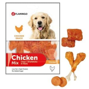 Flamingo Chickn Karışık Köpek Ödülü 170gr