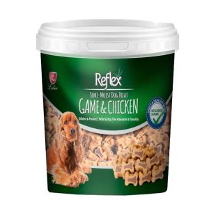 Reflex Av Hayvanlı ve Tavuklu Yarı Yumuşak Köpek Ödül Maması 500 gr