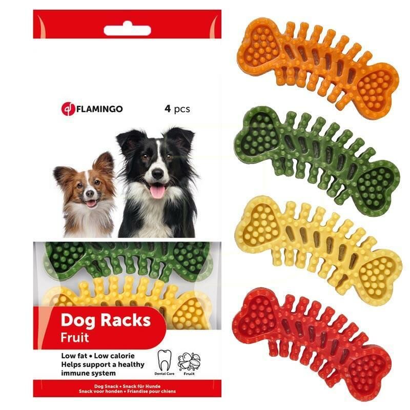 Flamingo Dog Racks Meyveli Köpek Çiğneme Ödülü 120 gr