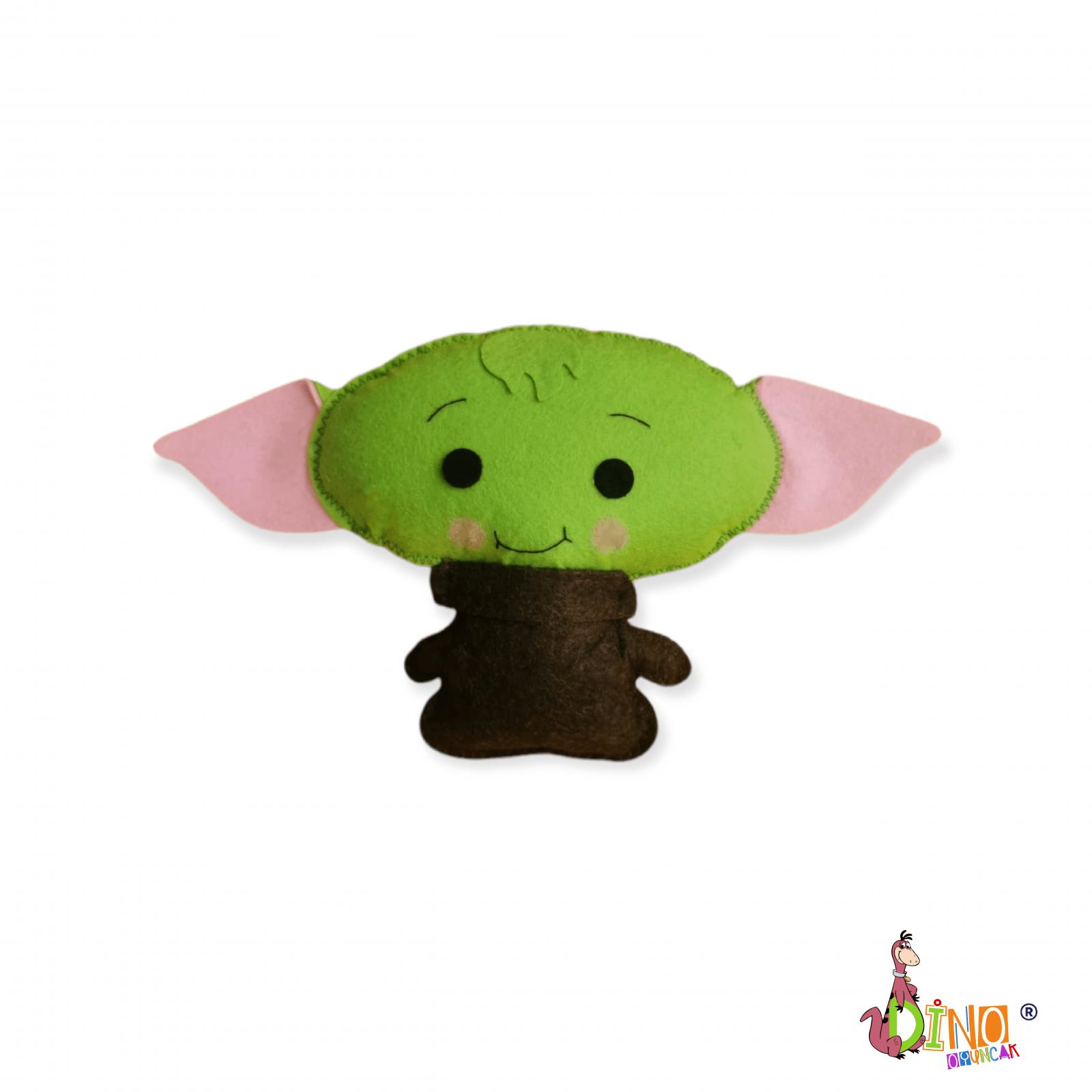 Dino Yoda 17cm Catnip + Kedi Zili
