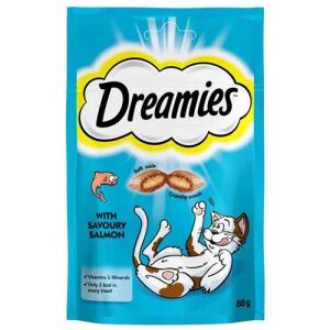 Dreamies Somonlu Kedi Ödül Maması 60gr