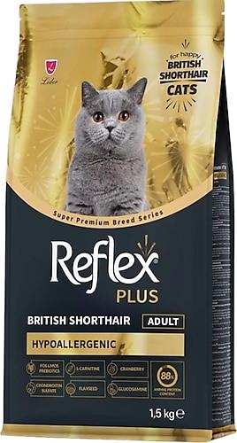REFLEX PLUS BRİTİSH SHORTHAİR YETİŞKİN KEDİ MAMASI 1.5KG