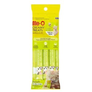 Me-O Creamy Ton & Keçi Sütlü Kedi Ödülü 4x15gr