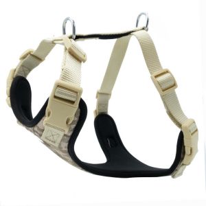 Doggie Havalı Dokuma Göğüs Tasması Kamuflaj 2x45-55cm