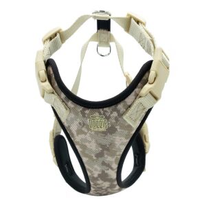 Doggie Havalı Dokuma Göğüs Tasması Kamuflaj 2x45-55cm